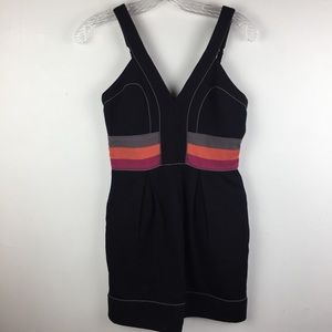 BCBG Black Color Block Dress